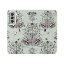 Load image into Gallery viewer, Floral Butterfly Flip Case for Smartphones