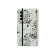 Load image into Gallery viewer, Floral Butterfly Flip Case for Smartphones