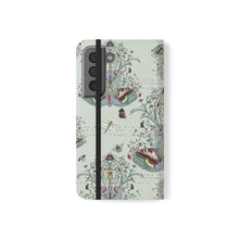 Load image into Gallery viewer, Floral Butterfly Flip Case for Smartphones
