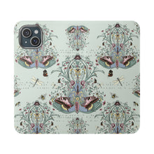 Load image into Gallery viewer, Floral Butterfly Flip Case for Smartphones