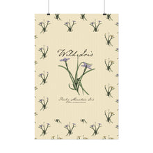 Load image into Gallery viewer, Rocky Mountain Iris Textured Watercolor Matte Posters