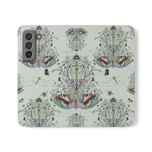 Load image into Gallery viewer, Floral Butterfly Flip Case for Smartphones