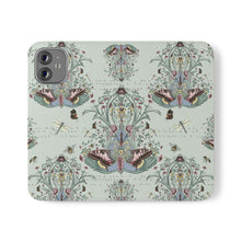 Load image into Gallery viewer, Floral Butterfly Flip Case for Smartphones