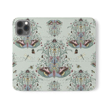 Load image into Gallery viewer, Floral Butterfly Flip Case for Smartphones