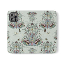 Load image into Gallery viewer, Floral Butterfly Flip Case for Smartphones
