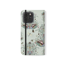 Load image into Gallery viewer, Floral Butterfly Flip Case for Smartphones