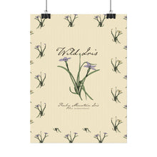 Load image into Gallery viewer, Rocky Mountain Iris Textured Watercolor Matte Posters