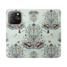 Load image into Gallery viewer, Floral Butterfly Flip Case for Smartphones