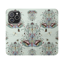 Load image into Gallery viewer, Floral Butterfly Flip Case for Smartphones