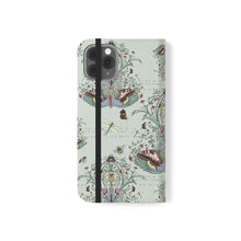 Load image into Gallery viewer, Floral Butterfly Flip Case for Smartphones