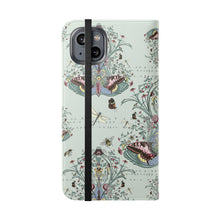 Load image into Gallery viewer, Floral Butterfly Flip Case for Smartphones
