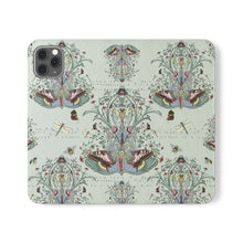 Load image into Gallery viewer, Floral Butterfly Flip Case for Smartphones