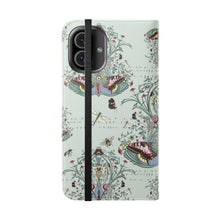 Load image into Gallery viewer, Floral Butterfly Flip Case for Smartphones