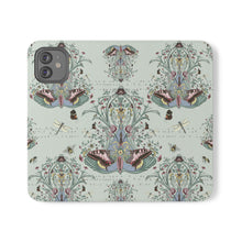 Load image into Gallery viewer, Floral Butterfly Flip Case for Smartphones