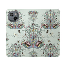 Load image into Gallery viewer, Floral Butterfly Flip Case for Smartphones