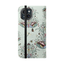 Load image into Gallery viewer, Floral Butterfly Flip Case for Smartphones