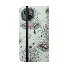 Load image into Gallery viewer, Floral Butterfly Flip Case for Smartphones