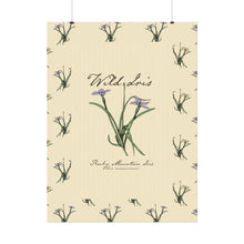 Load image into Gallery viewer, Rocky Mountain Iris Textured Watercolor Matte Posters