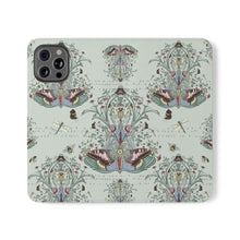 Load image into Gallery viewer, Floral Butterfly Flip Case for Smartphones