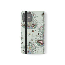 Load image into Gallery viewer, Floral Butterfly Flip Case for Smartphones