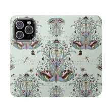 Load image into Gallery viewer, Floral Butterfly Flip Case for Smartphones