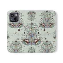 Load image into Gallery viewer, Floral Butterfly Flip Case for Smartphones