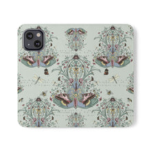 Load image into Gallery viewer, Floral Butterfly Flip Case for Smartphones