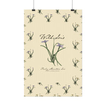 Load image into Gallery viewer, Rocky Mountain Iris Textured Watercolor Matte Posters