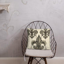 Load image into Gallery viewer, French style Fleur de Lis Pillow