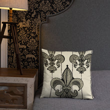 Load image into Gallery viewer, French style Fleur de Lis Pillow