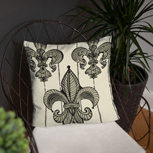 Load image into Gallery viewer, French style Fleur de Lis Pillow