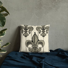 Load image into Gallery viewer, French style Fleur de Lis Pillow