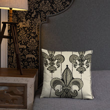 Load image into Gallery viewer, French style Fleur de Lis Pillow