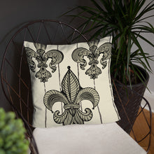 Load image into Gallery viewer, French style Fleur de Lis Pillow