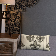 Load image into Gallery viewer, French style Fleur de Lis Pillow