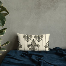 Load image into Gallery viewer, French style Fleur de Lis Pillow