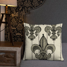Load image into Gallery viewer, French style Fleur de Lis Pillow