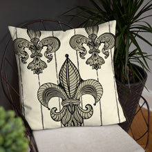 Load image into Gallery viewer, French style Fleur de Lis Pillow