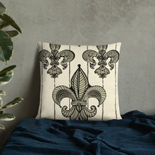 Load image into Gallery viewer, French style Fleur de Lis Pillow