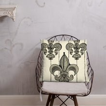 Load image into Gallery viewer, French style Fleur de Lis Pillow