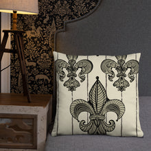 Load image into Gallery viewer, French style Fleur de Lis Pillow