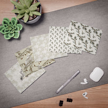 Load image into Gallery viewer, Montana Winter Botanical Greeting Card Set — 5-Pack Blank Note Cards with Pine, Berries &amp; Bird Designs
