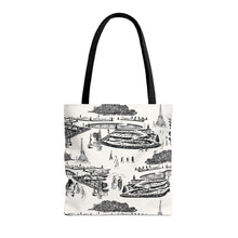 Load image into Gallery viewer, French Toile Tote Bag
