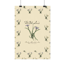 Load image into Gallery viewer, Rocky Mountain Iris Textured Watercolor Matte Posters
