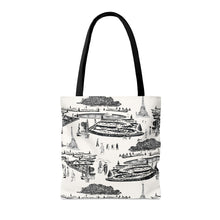 Load image into Gallery viewer, French Toile Tote Bag
