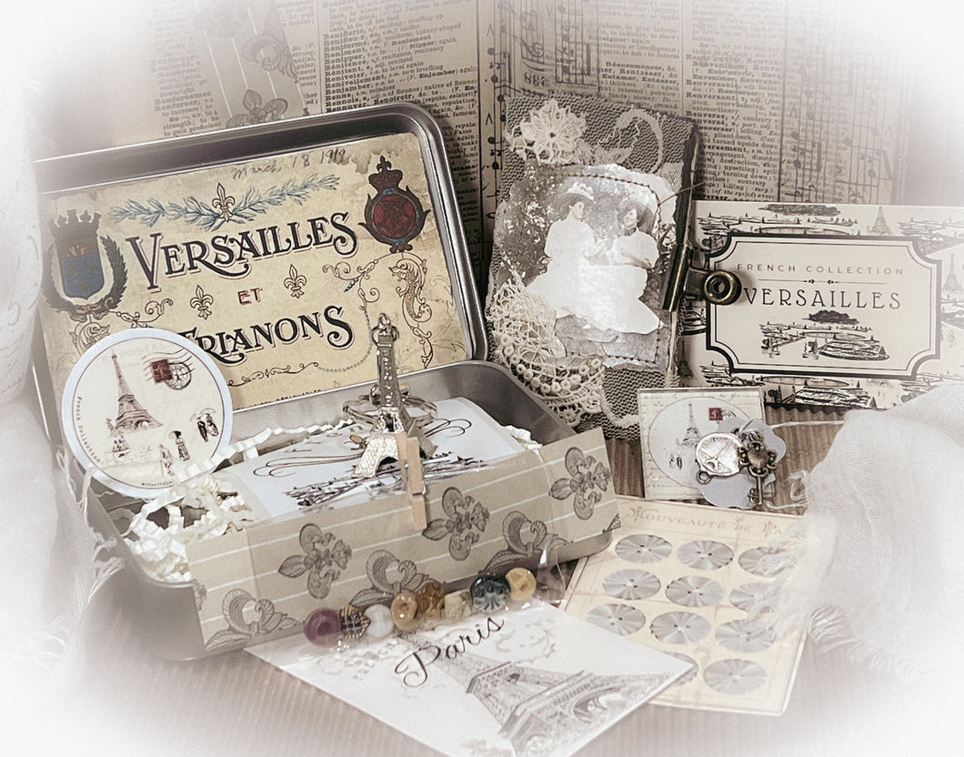 French Collection Versailles tin bundle