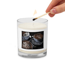 Load image into Gallery viewer, Coffee with Friends Glass jar soy wax candle
